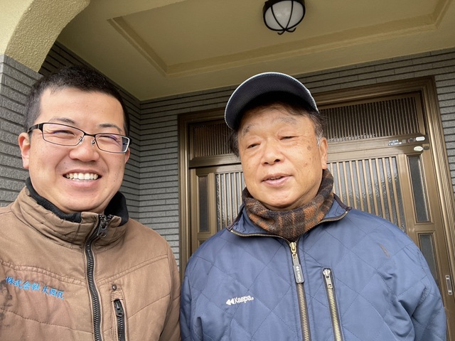明石市T様　2ショット　雹災害